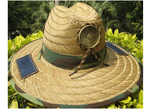 solar energy cooling fan capy