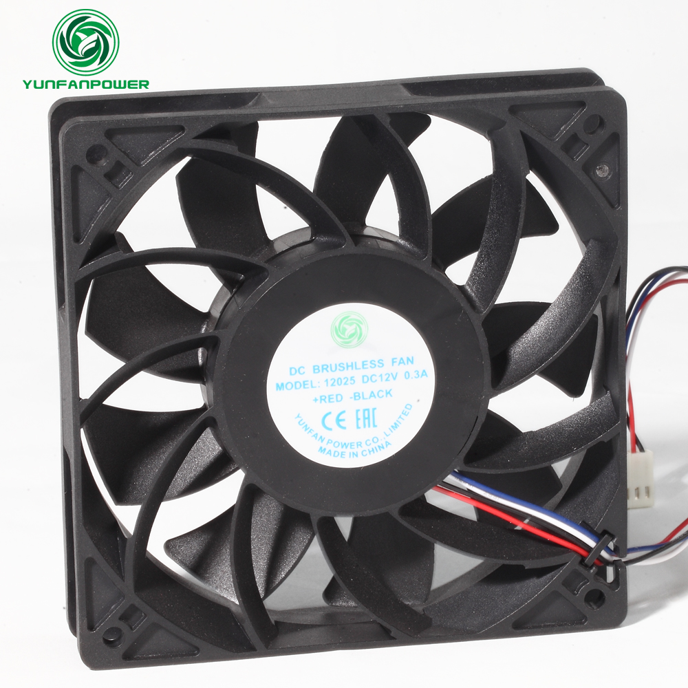 12025 strong airflow DC FAN,speed form 3000-5500rpm
